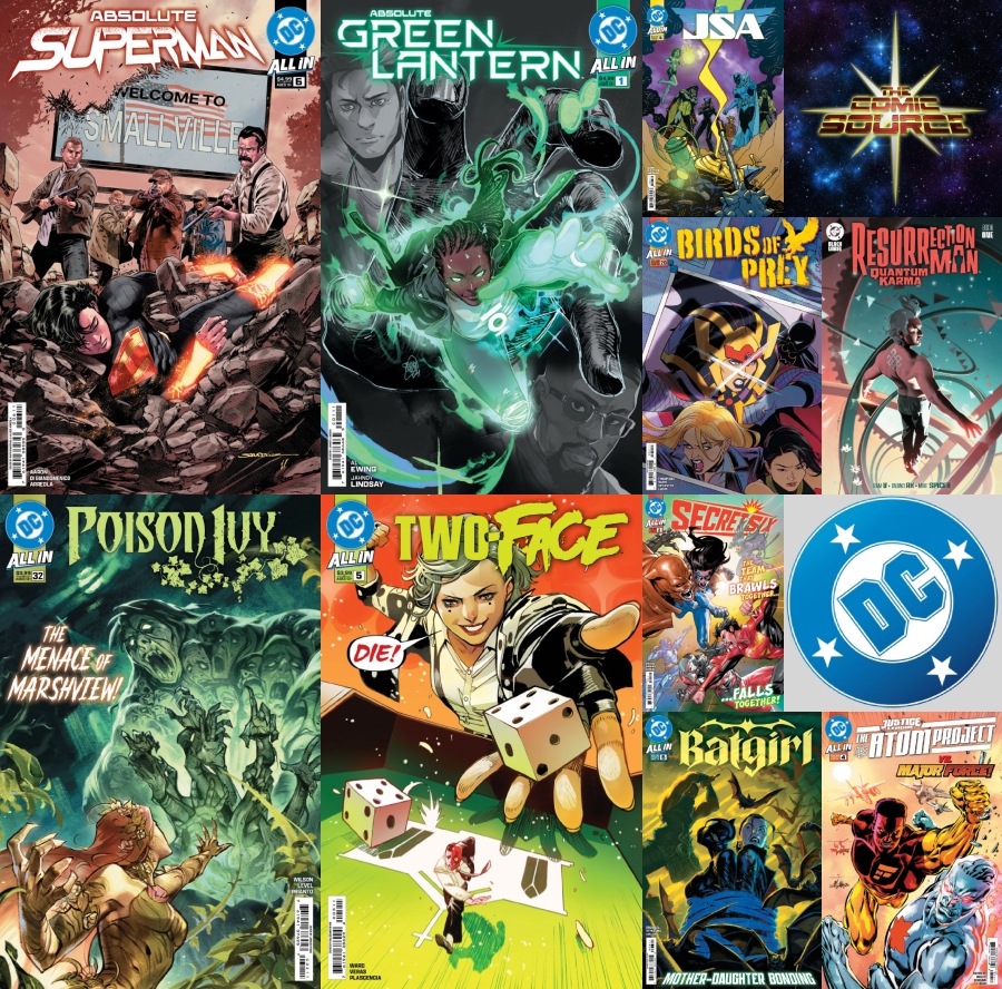 DC Spotlight April 2, 2025: The Comic Source - The Comic Source Blog